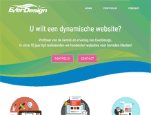 Tablet Screenshot of everdesign.nl